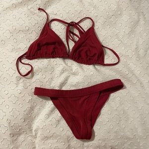 Frankie bikini set (large top & small bottom)